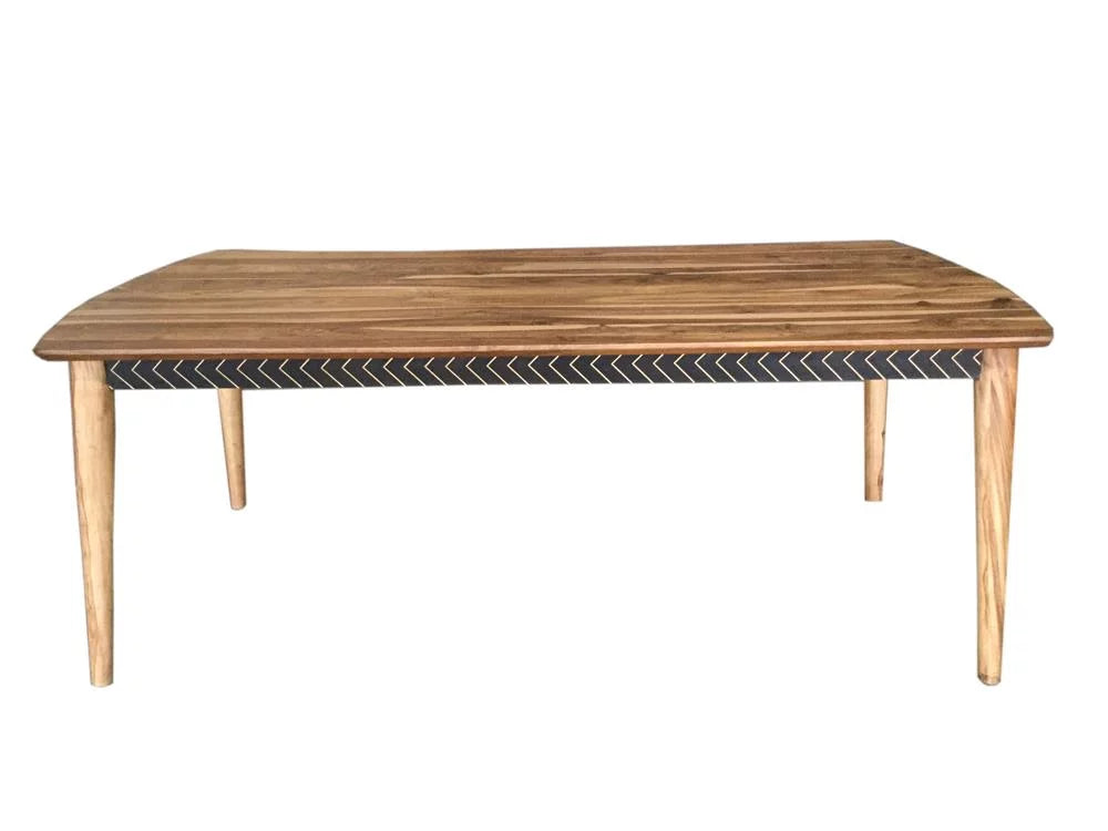 Wooden Dining Table Natural Sheesham H8899