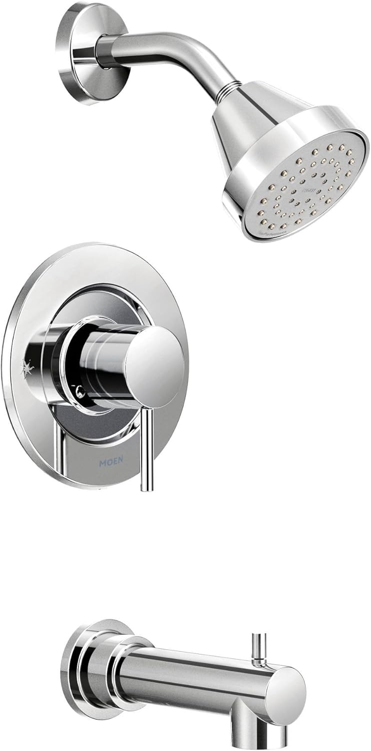 Brushed Nickel Tub and Shower Trim Kit C4868