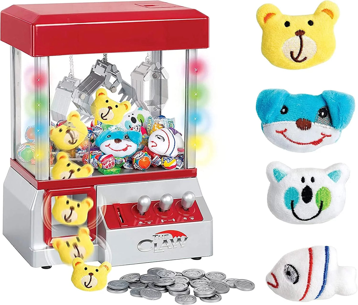 Claw Machine Arcade Game Candy Grabber Prize Dispenser Toy V870601