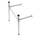 Polished Chrome Console Sink Legs B9904