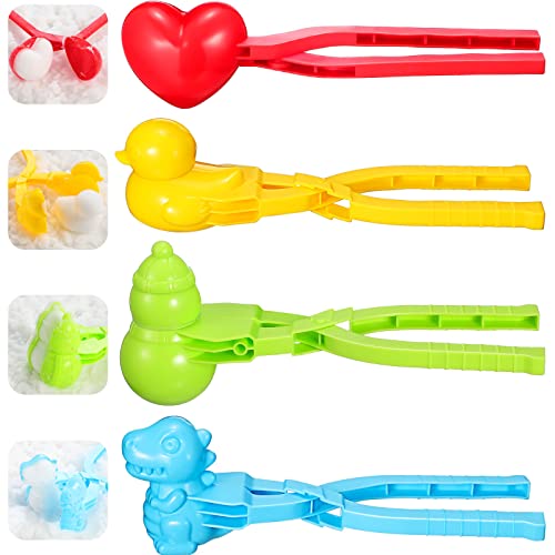 4 Pcs Snowball Maker Clip F38591