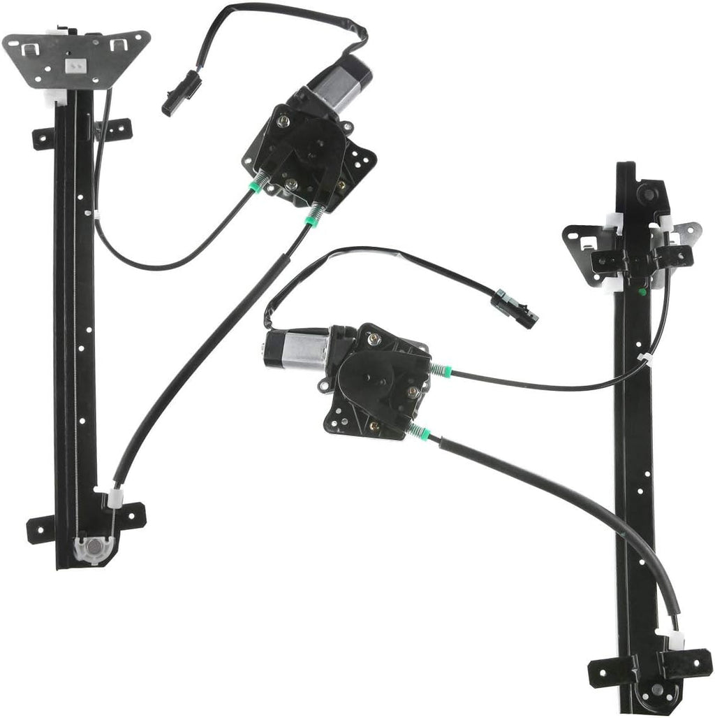 Power Window Regulator with Motor Compatible with Dodge Dakota 2000-2004 Durango 1998-2003 Front Driver and Passenger Side Y506