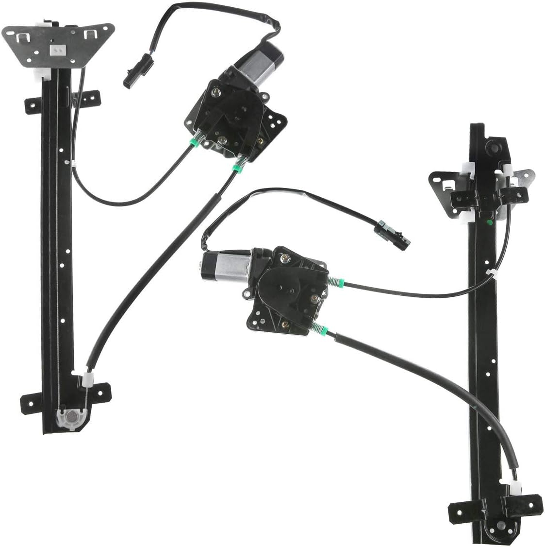 Power Window Regulator with Motor Compatible with Dodge Dakota 2000-2004 Durango 1998-2003 Front Driver and Passenger Side Y506