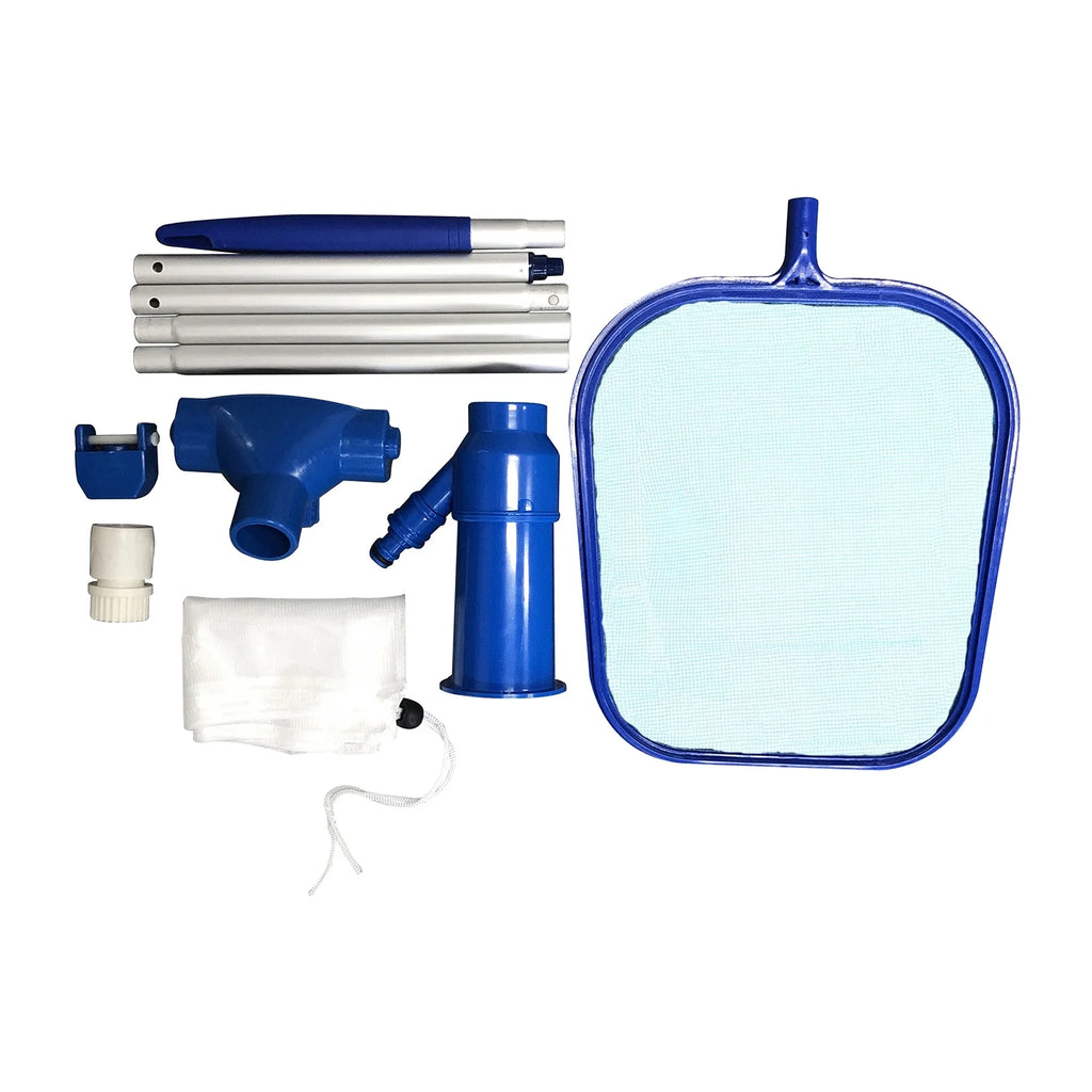 Pool Cleaning Set with Skimmer Brush Hose Z997918
