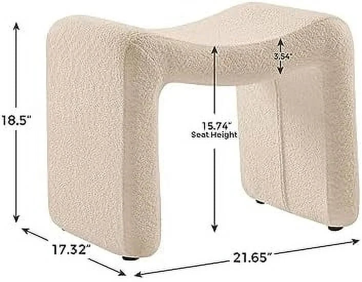 Small Footstool Ottoman E4751