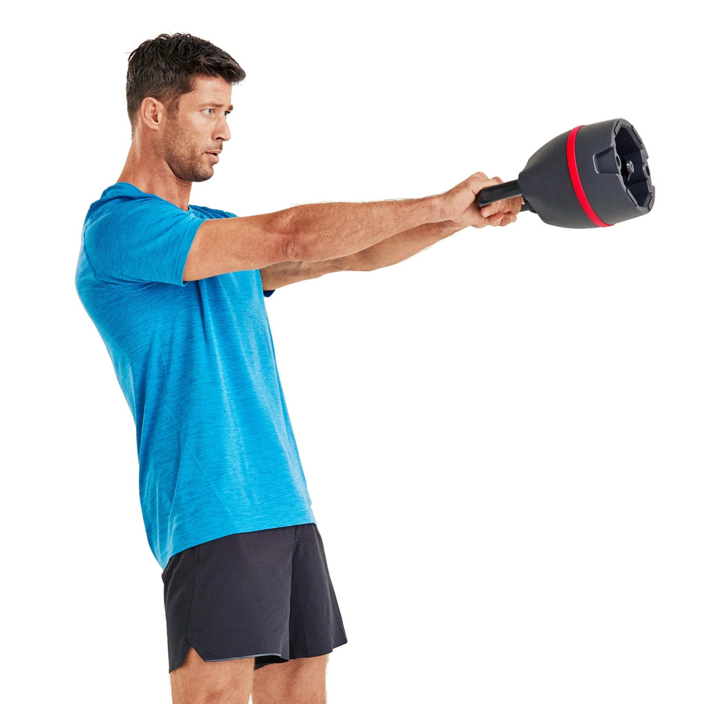 Adjustable Kettlebell, 6 Weight Settings from 8-40 lbs W59379