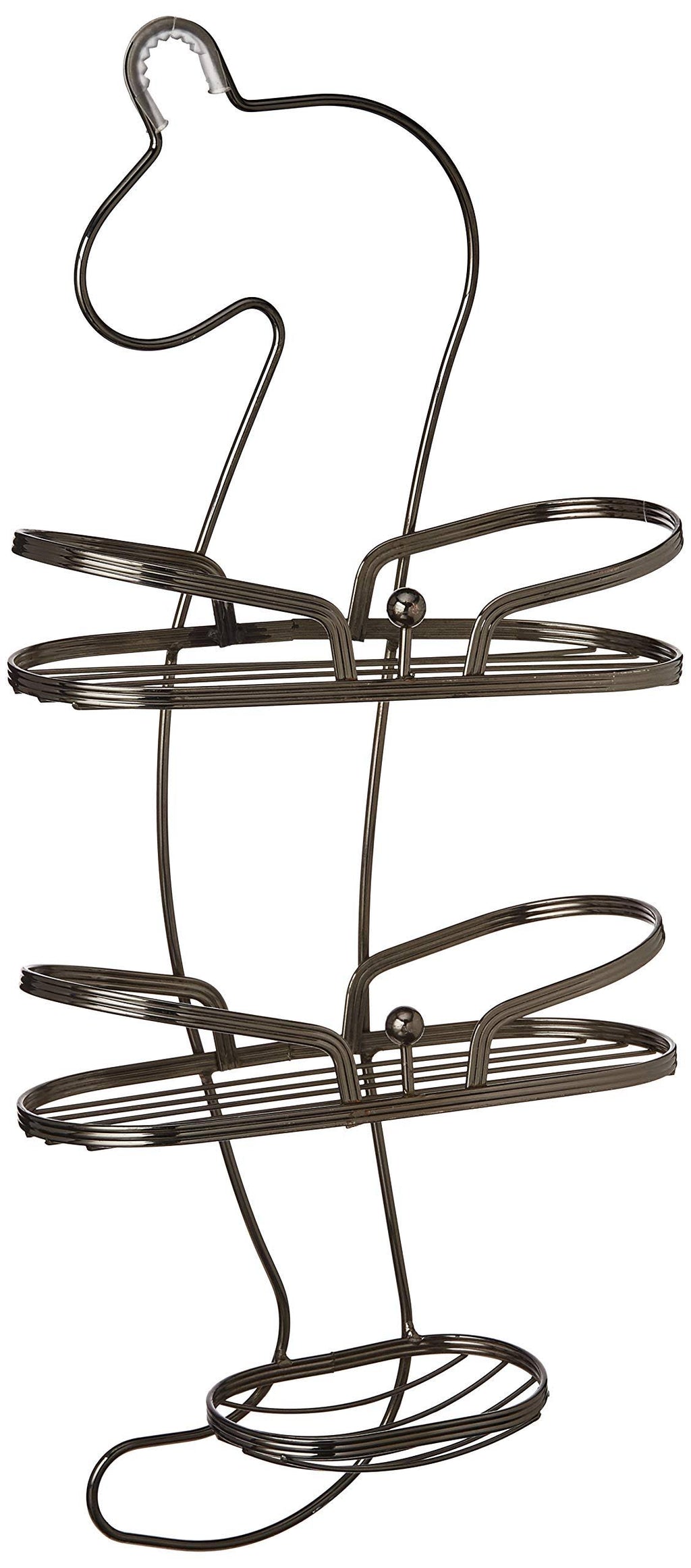 Onyx Swan Black Shelf Organizer Rack A4964