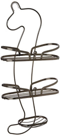 Onyx Swan Black Shelf Organizer Rack A4964
