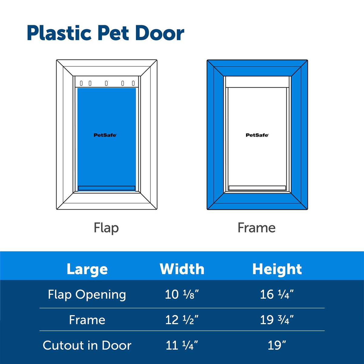 Plastic Pet Door X553160