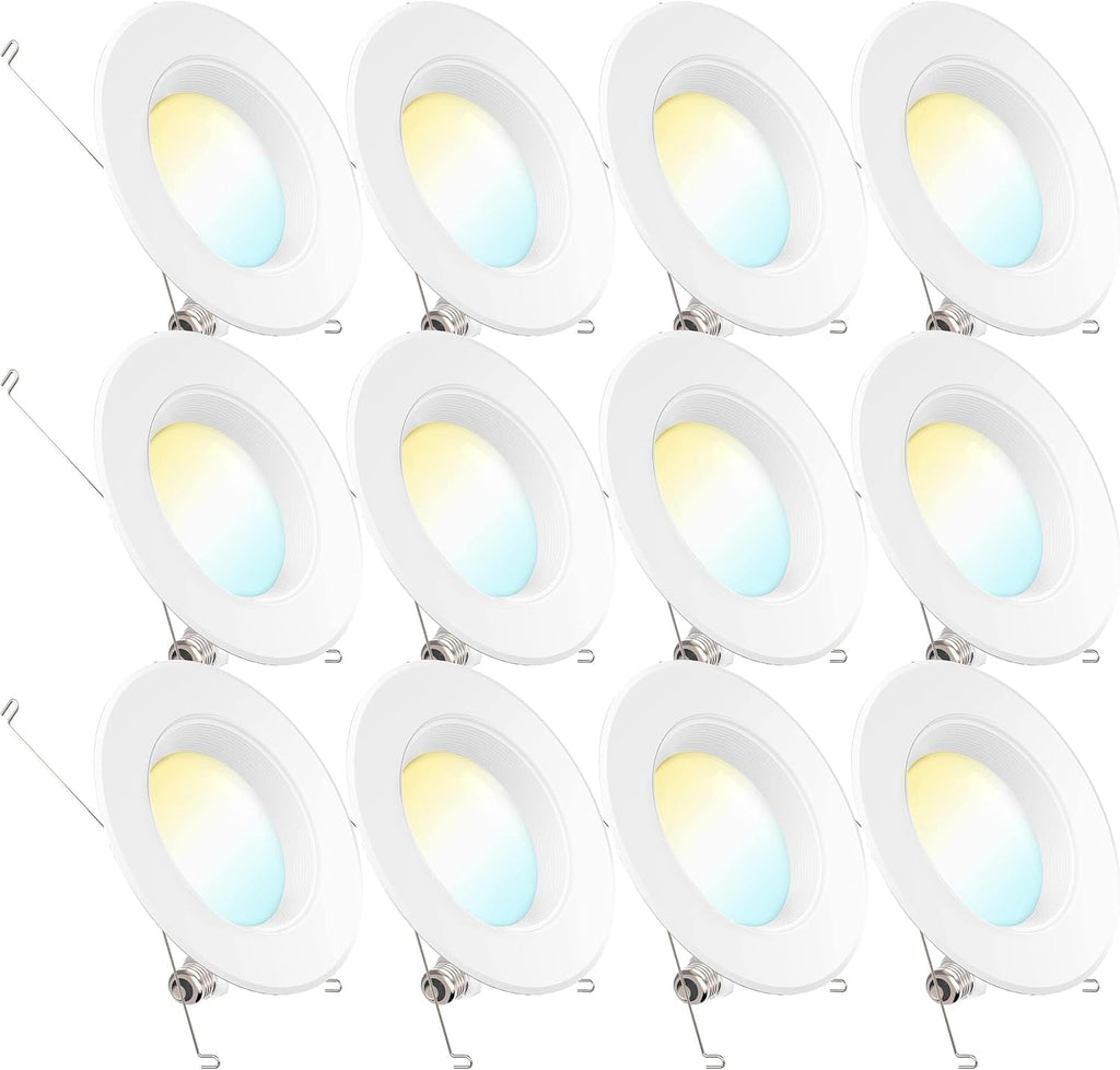 12 Pack 5/6 Inch LED Recessed Lighting Retrofit Conversion Kit L354396