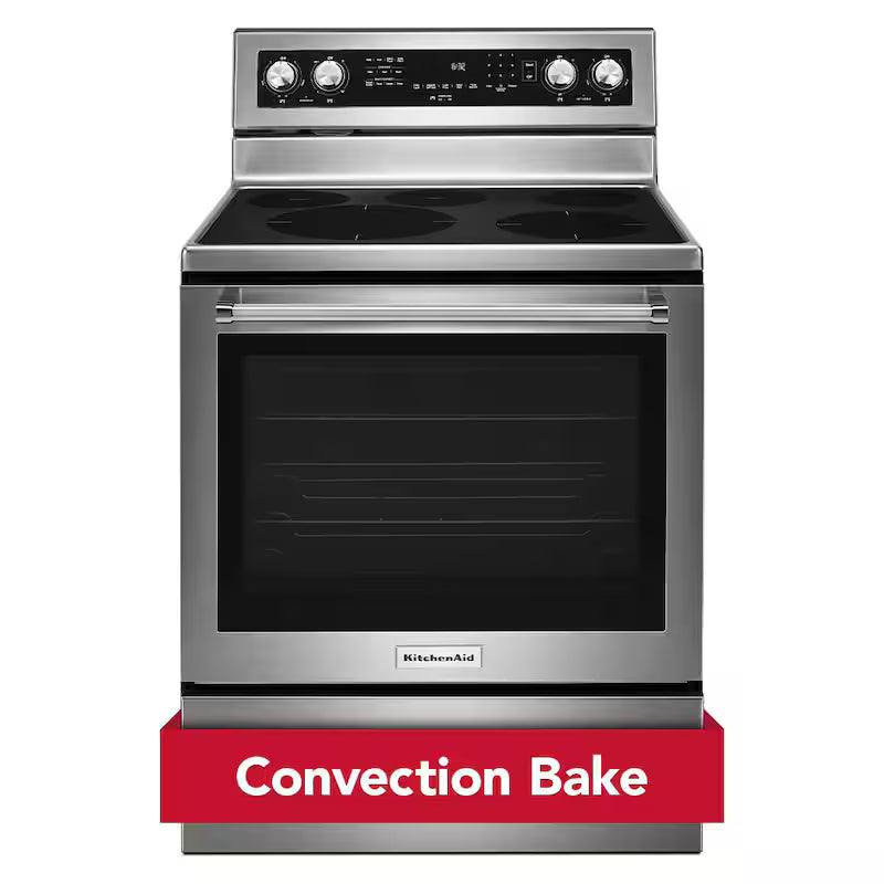 6.4 cu. ft. Electric Range with Self-Cleaning Convection Oven in Stainless Steel N67669