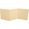 6 1/4 x 6 1/4 Beige Z-Fold Invitation (500 Qty.) O2608