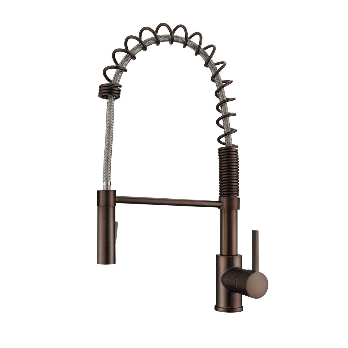 Oil Rubbed Bronze Kitchen Faucet with Pull-Out Spray D781