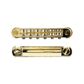 Gold Locking Tune-o-matic/Tailpiece Set R4056