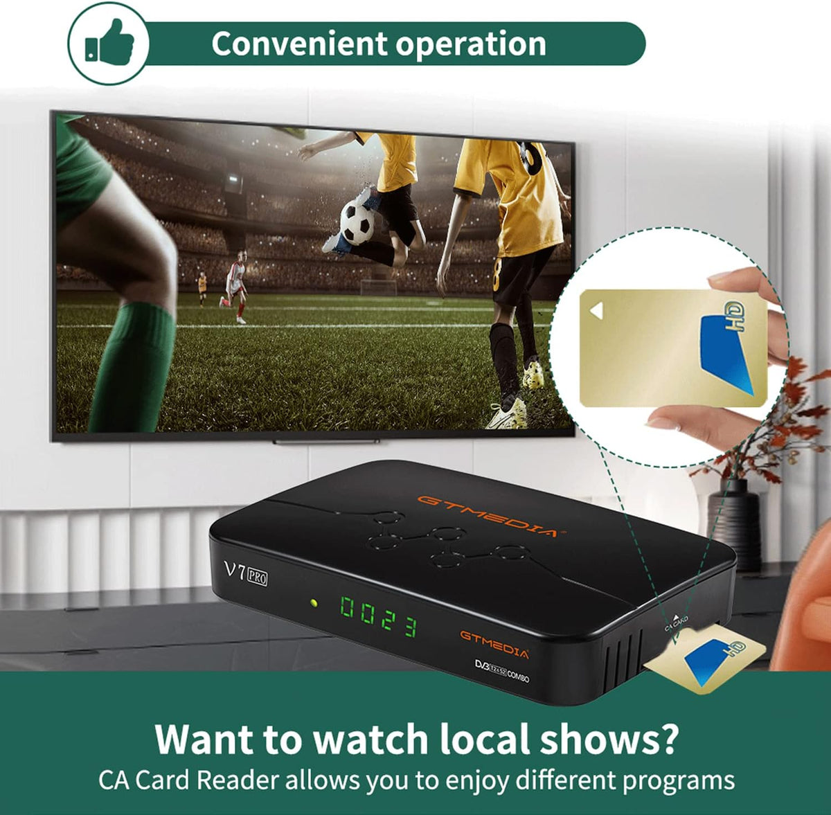 1080p Digital Satellite TV Receiver Pack of 2 Y25416