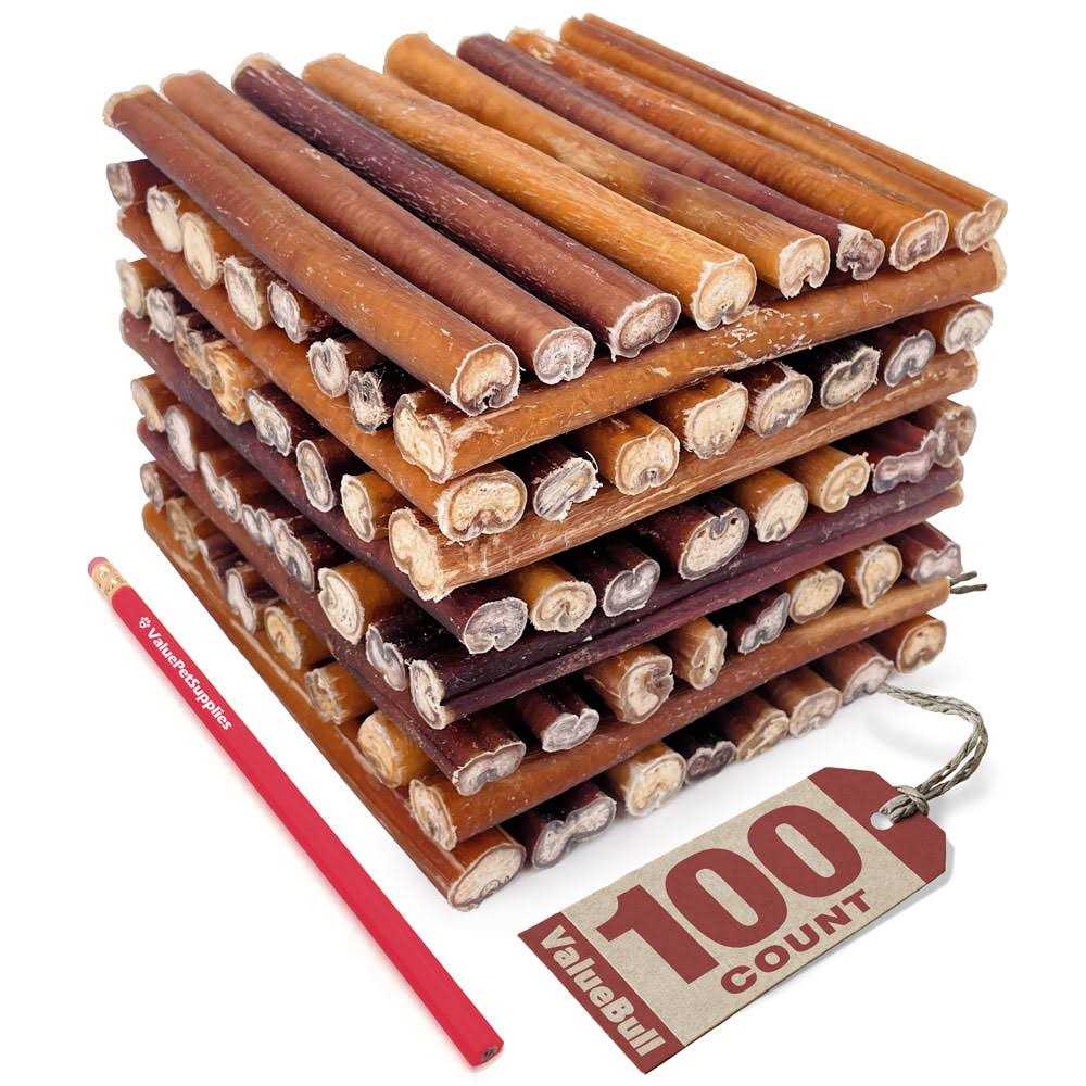 6 inch Bully Sticks for Dogs V289
