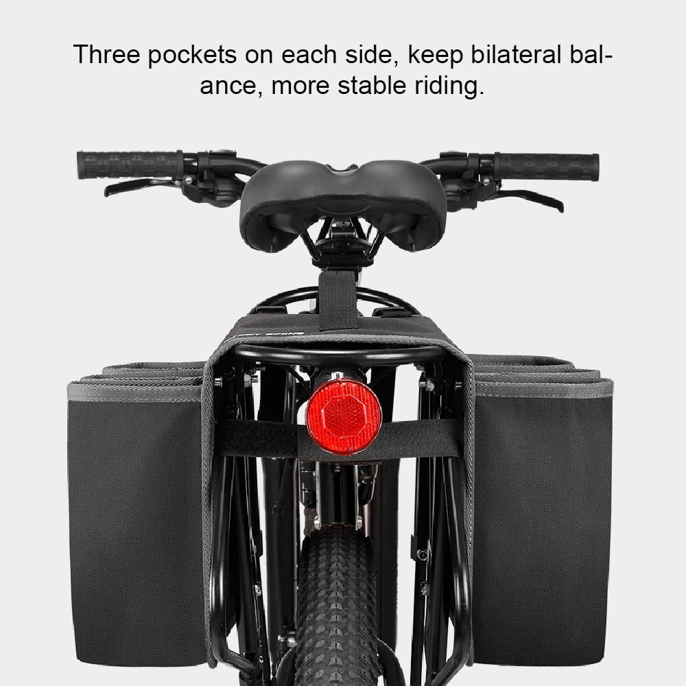 Rearseat Drink Bottle Bag Bike Water Bottle Holder Cycling Storage Bag X2457