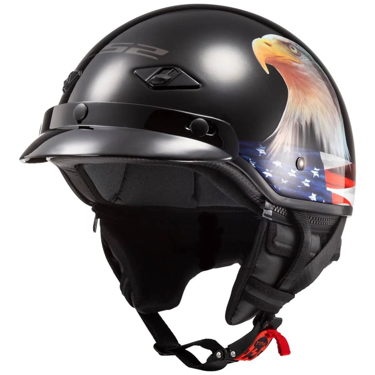 Black Adult Cruiser Helmet F8985