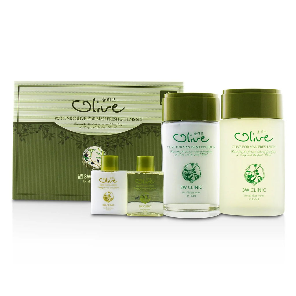Olive Fresh Skin Fresh Emulsion 4pcs Set F59179