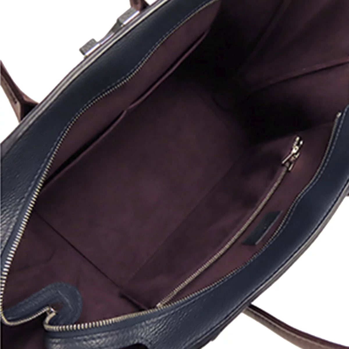Blue Calf Leather Satchel V734