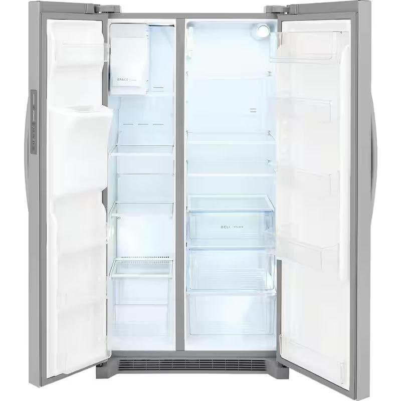 Counter Depth Side-by-Side Refrigerator in Stainless Steel W614