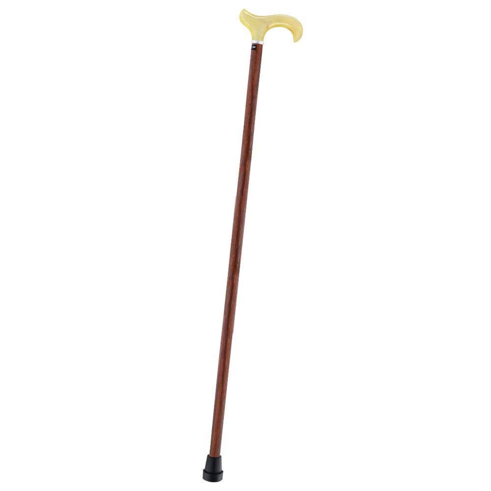 Derby Walking Cane with Genuine Rosewood Shaft and Silver Collar N693223
