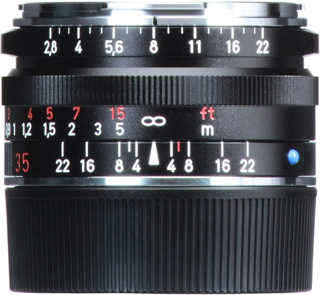 Black Wide-Angle Camera Lens for Leica M-Mount Rangefinder Cameras K24829