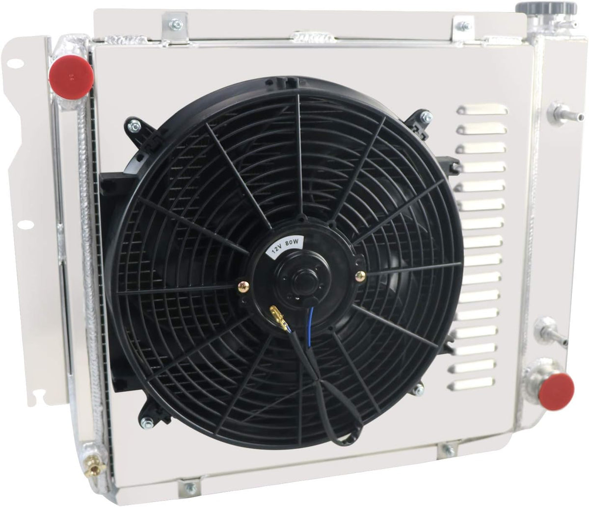 3 Row All Aluminum Radiator with Shroud Fan U79991