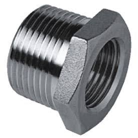 Cast Pipe Fitting Hex Bushing NPT Male x Female - Pkg Qty 3 I836