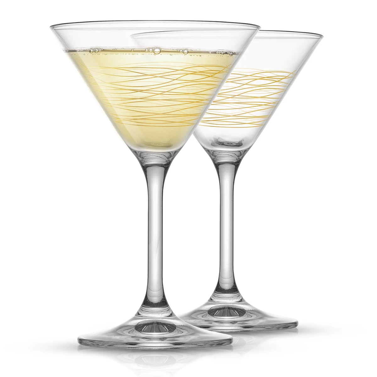 Crystal Stemmed Martini Glasses Set of 2 H356650