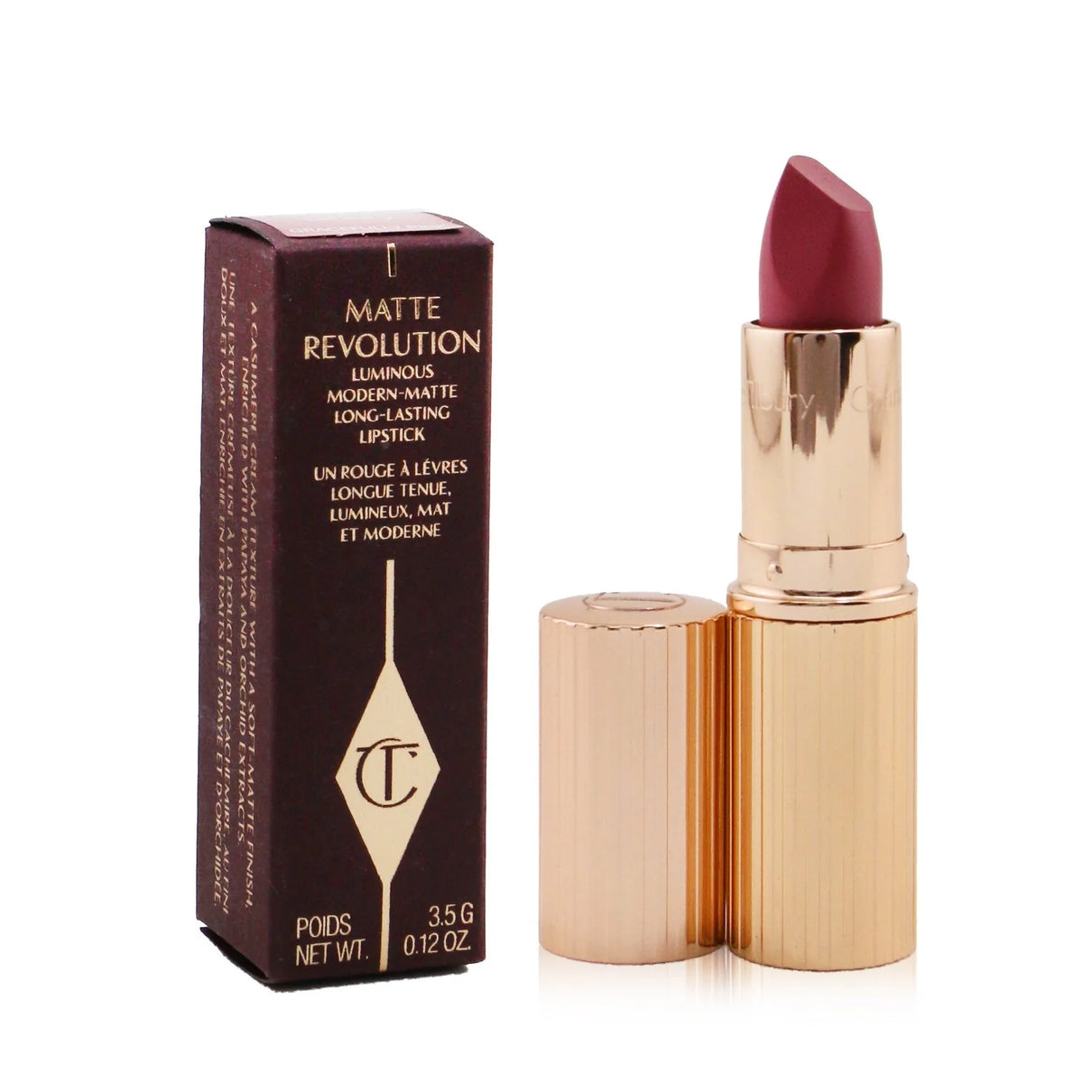 Matte Revolution Pink Coral Lipstick 3.5g G523