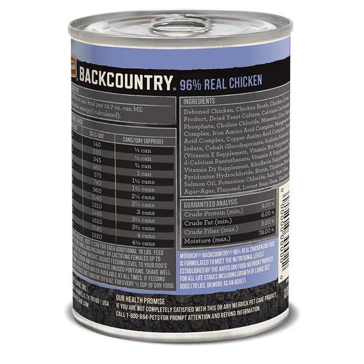 96% Real Beef Grain Free Canned Dog Food G5144