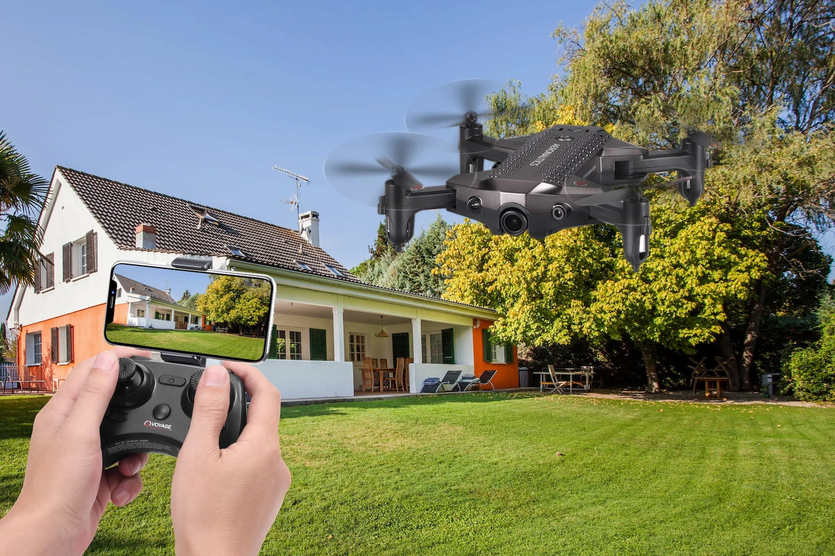 Black 7 inches Wide-Angle Lens Drone L12958