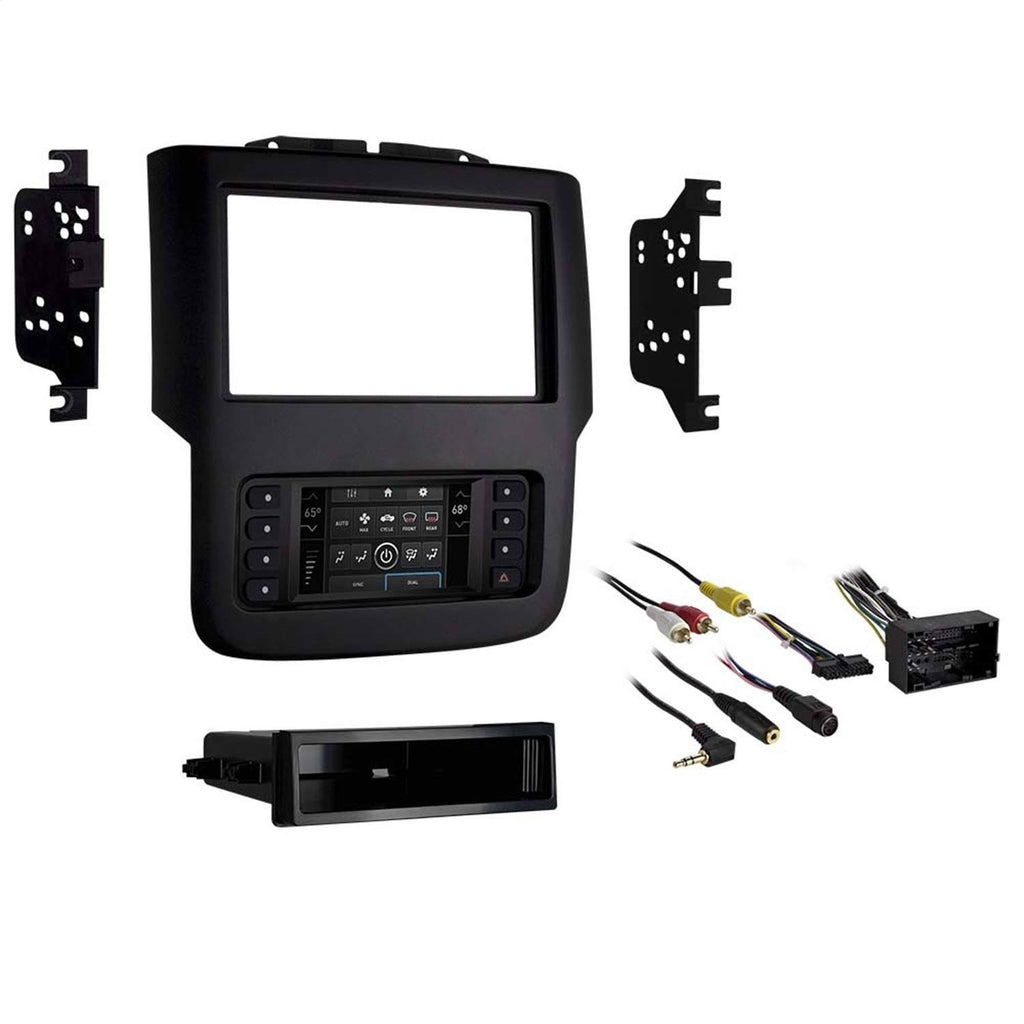Black Car Stereo Installation Kit O49223
