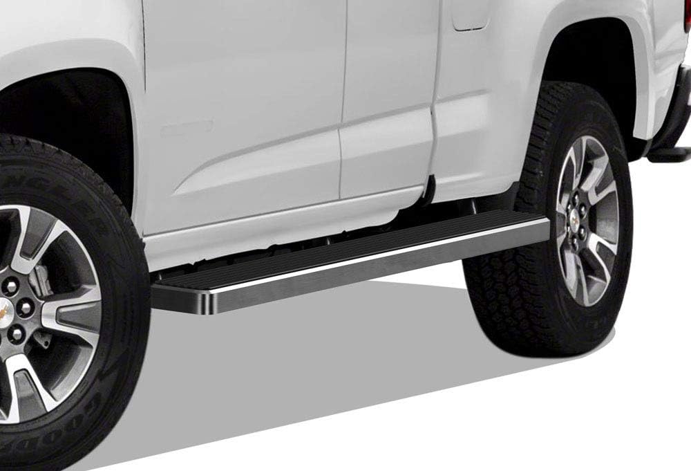 Black Powder Coated Running Boards Q8317
