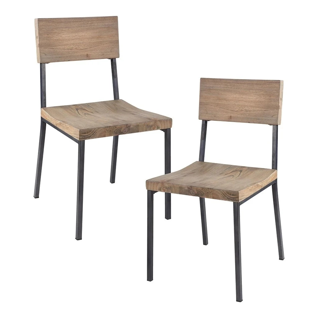 Set of 2 Contemporary Dining Chairs F88258