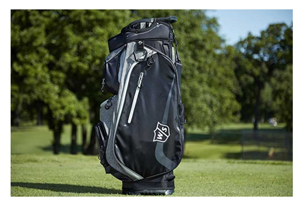 Lightweight Cart Bag 14-way Top Navy Grey S9125