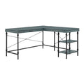 L-shaped Wooden Desk L3809