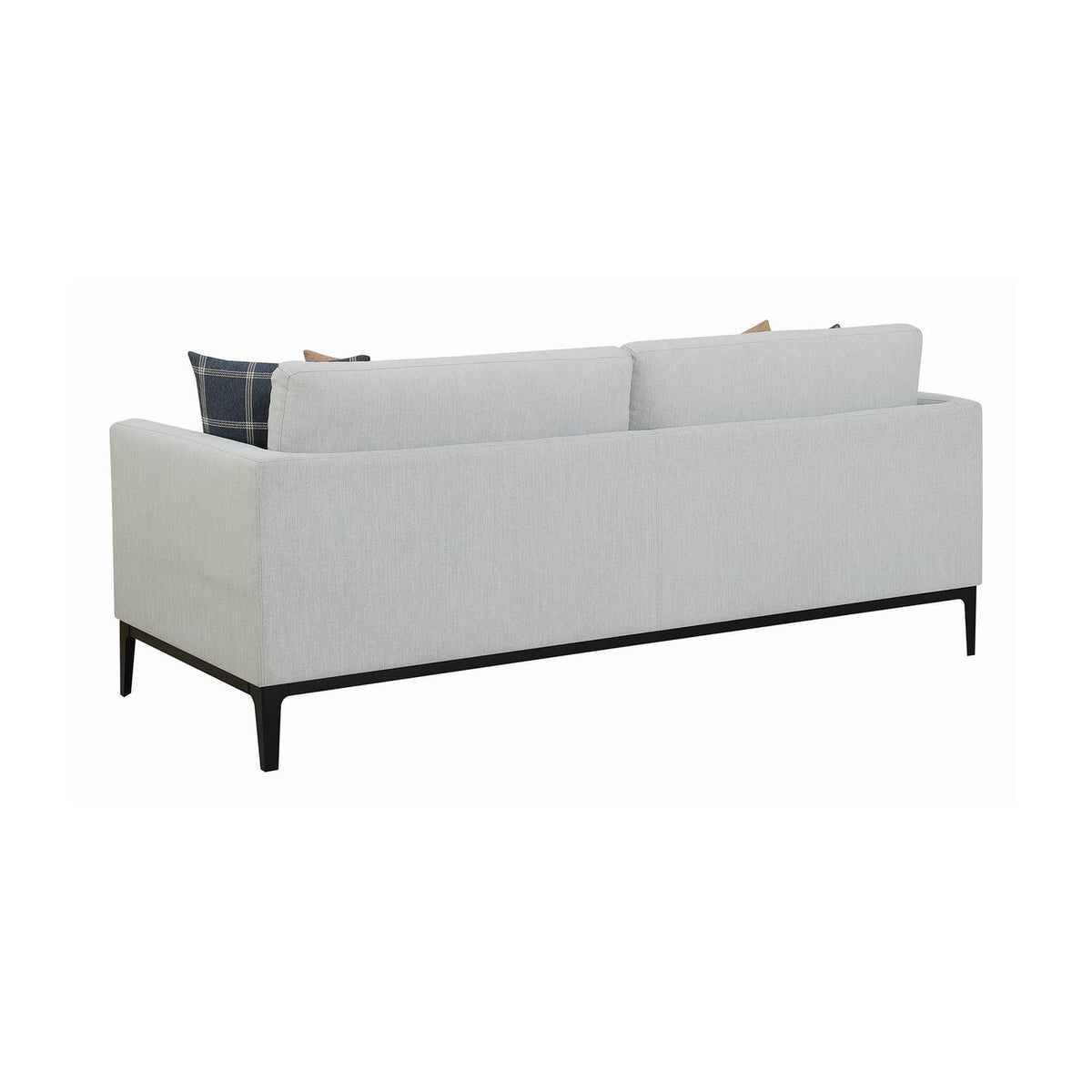 Light Gray Upholstered Fabric Sofa G803955