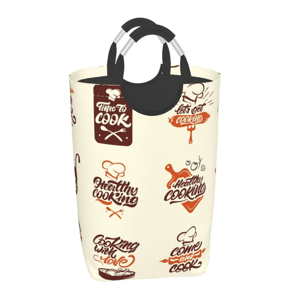 Large Canvas Fabric Laundry Hamper T245