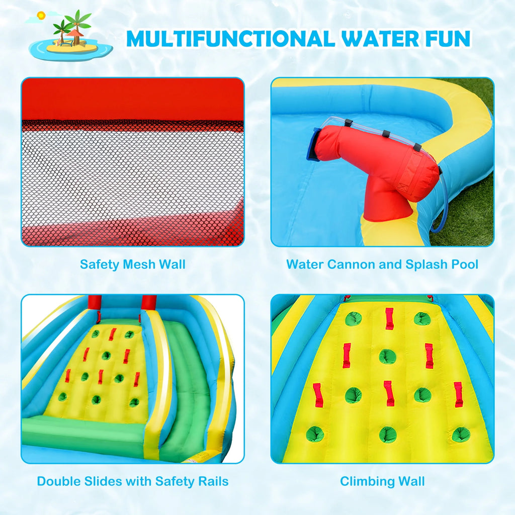 Inflatable Water Slide Park Splash Pool V624