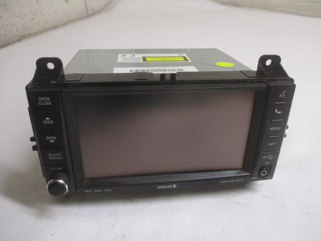 2011 Dodge Durango Satellite Navigation Radio Y985