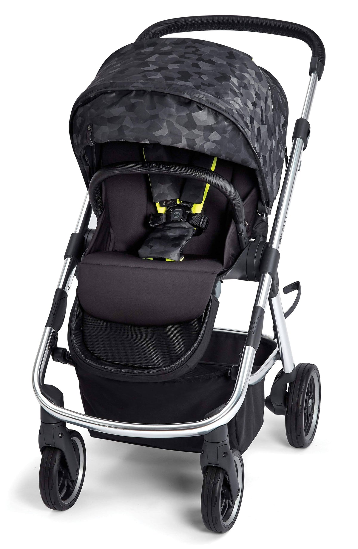 Luxe Black Camo Stroller X7254