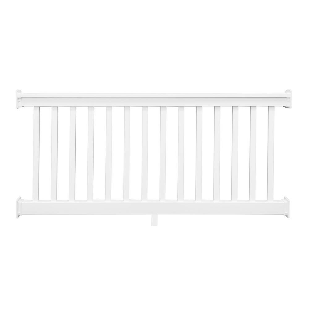 White Vinyl Railing Kit D3957