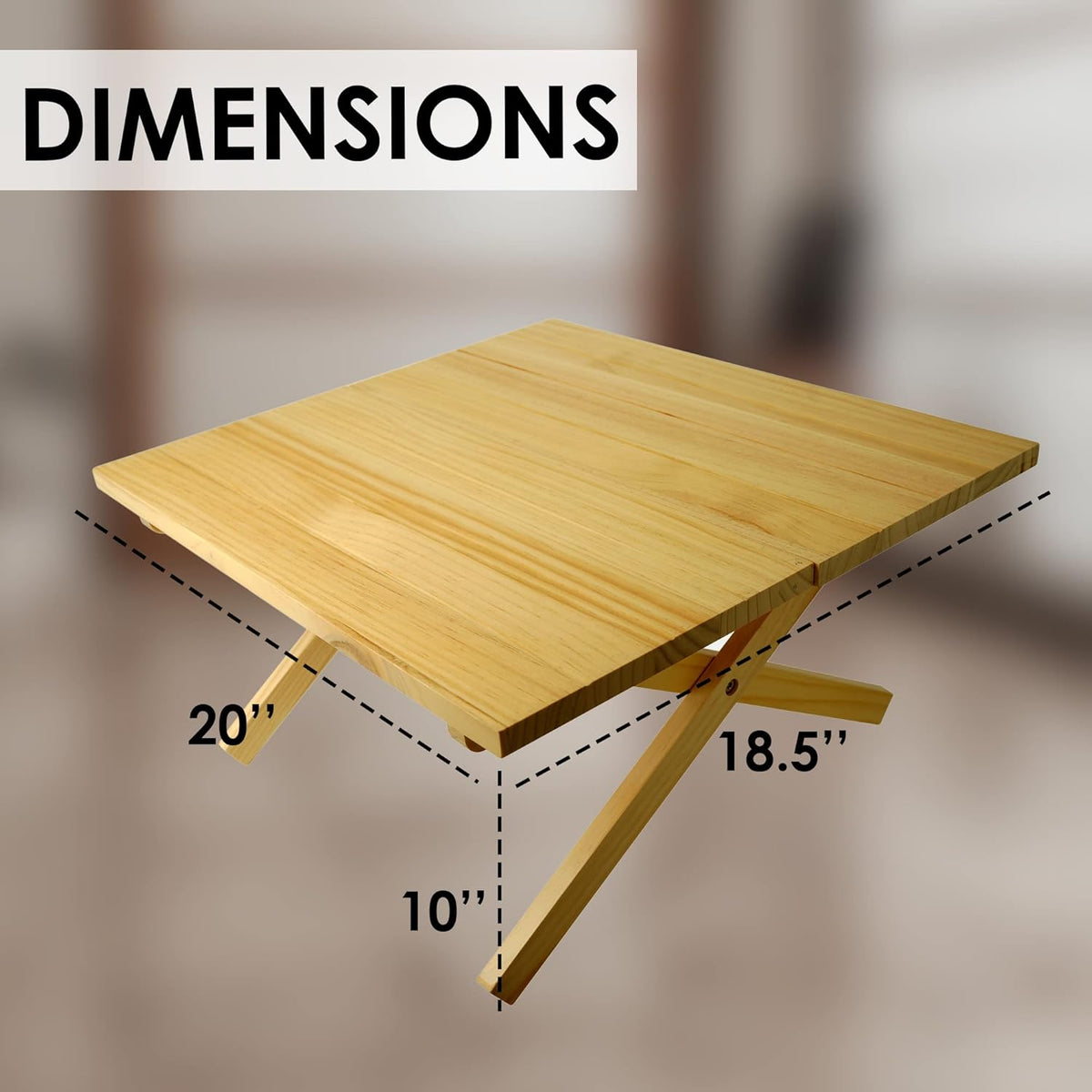 Pinewood Folding Table C282485