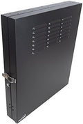 2U Vertical Wall Mount Enclosure Cabinet Black C9734