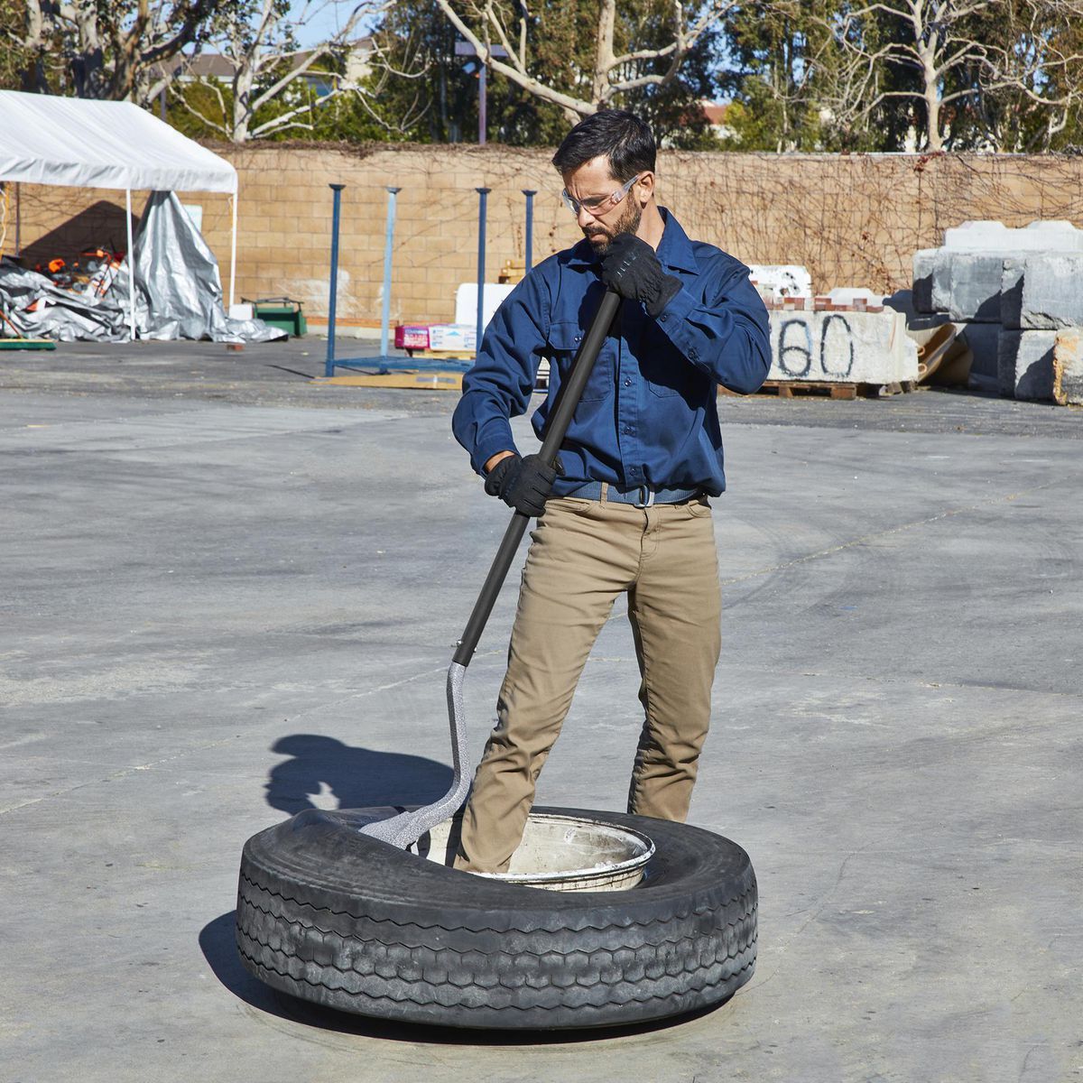 Manual Truck Tire Changer Y970