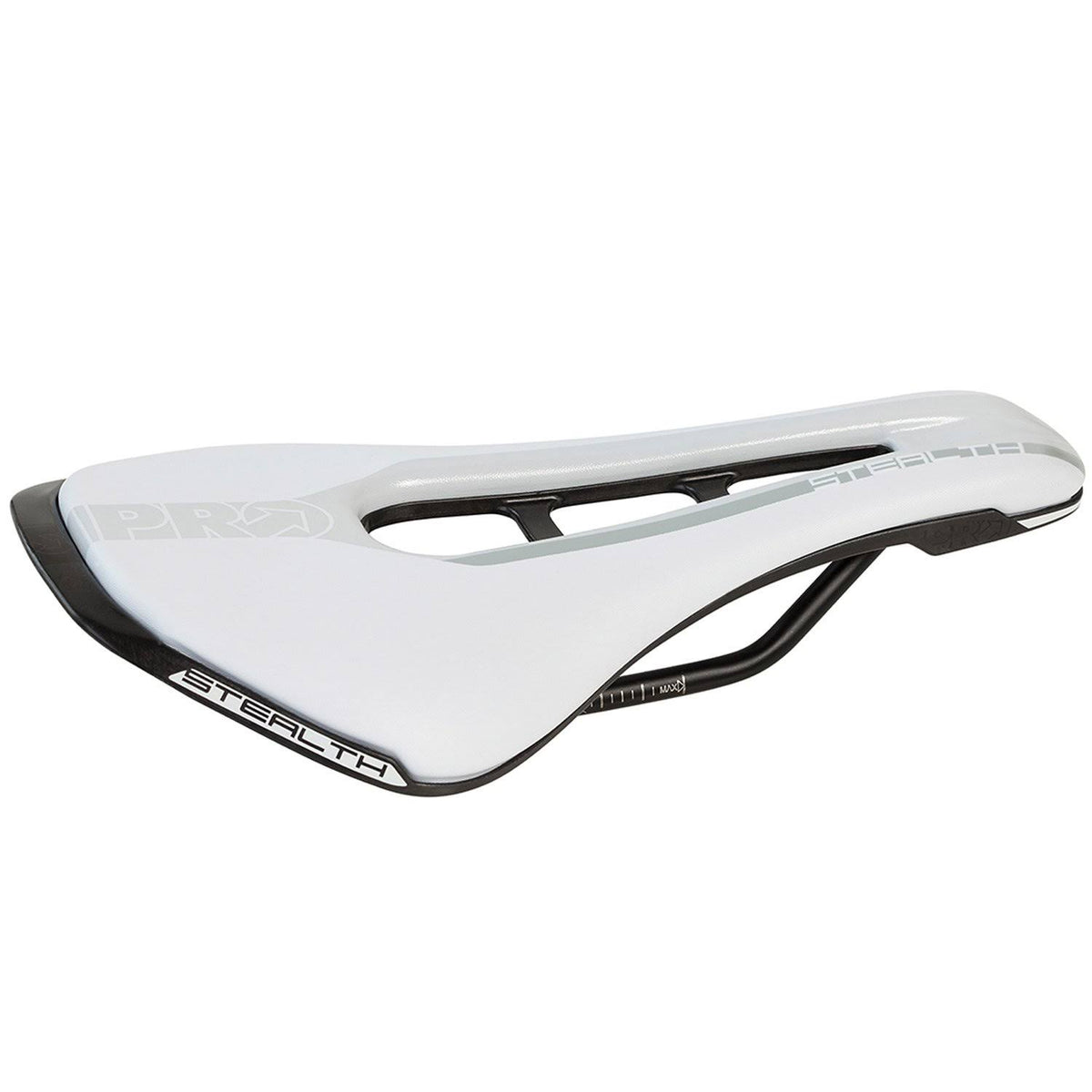 Pro Stealth Saddle White - 152mm V855841