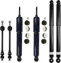 Front Shocks & Rear Shocks Absorbers + Front Sway Bar Links 6pc Set S22742