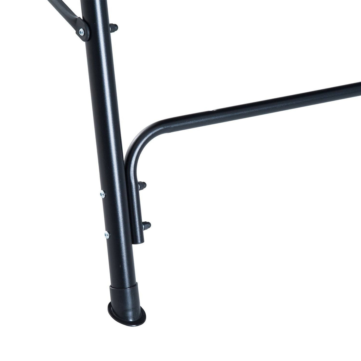 Black Steel 3 Person Porch Swing Q432